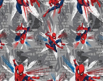 spiderman fitted crib sheet