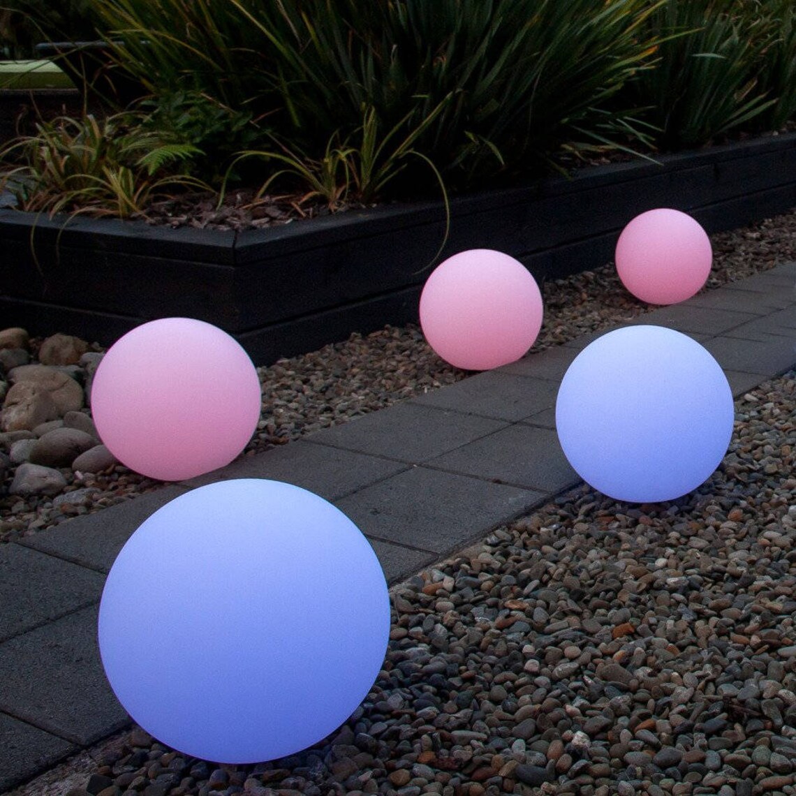 LED Floating Ball Light Waterproof Color Changing Etsy