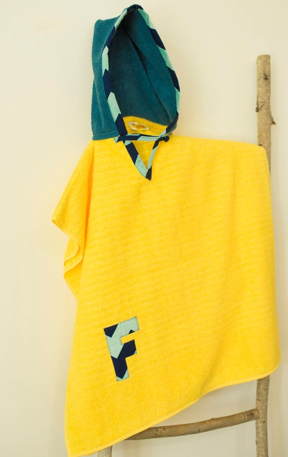 girls towel poncho