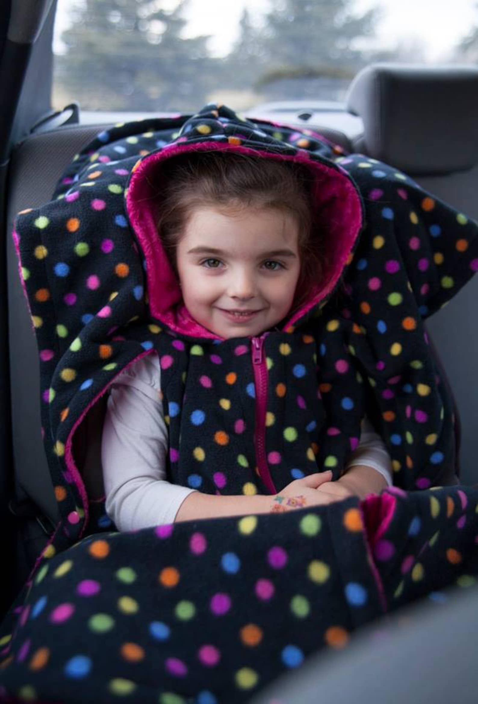 Car Seat Poncho. Children Winterwear. Stroller Poncho. Royal Etsy Canada