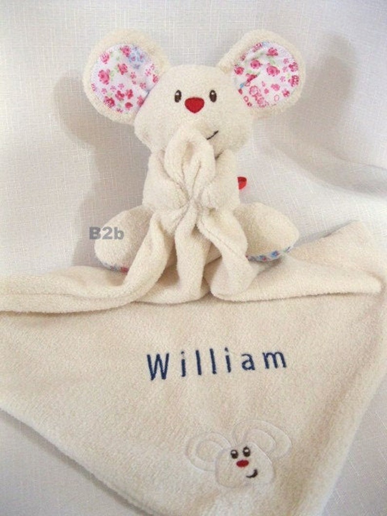 personalised teddy blanket