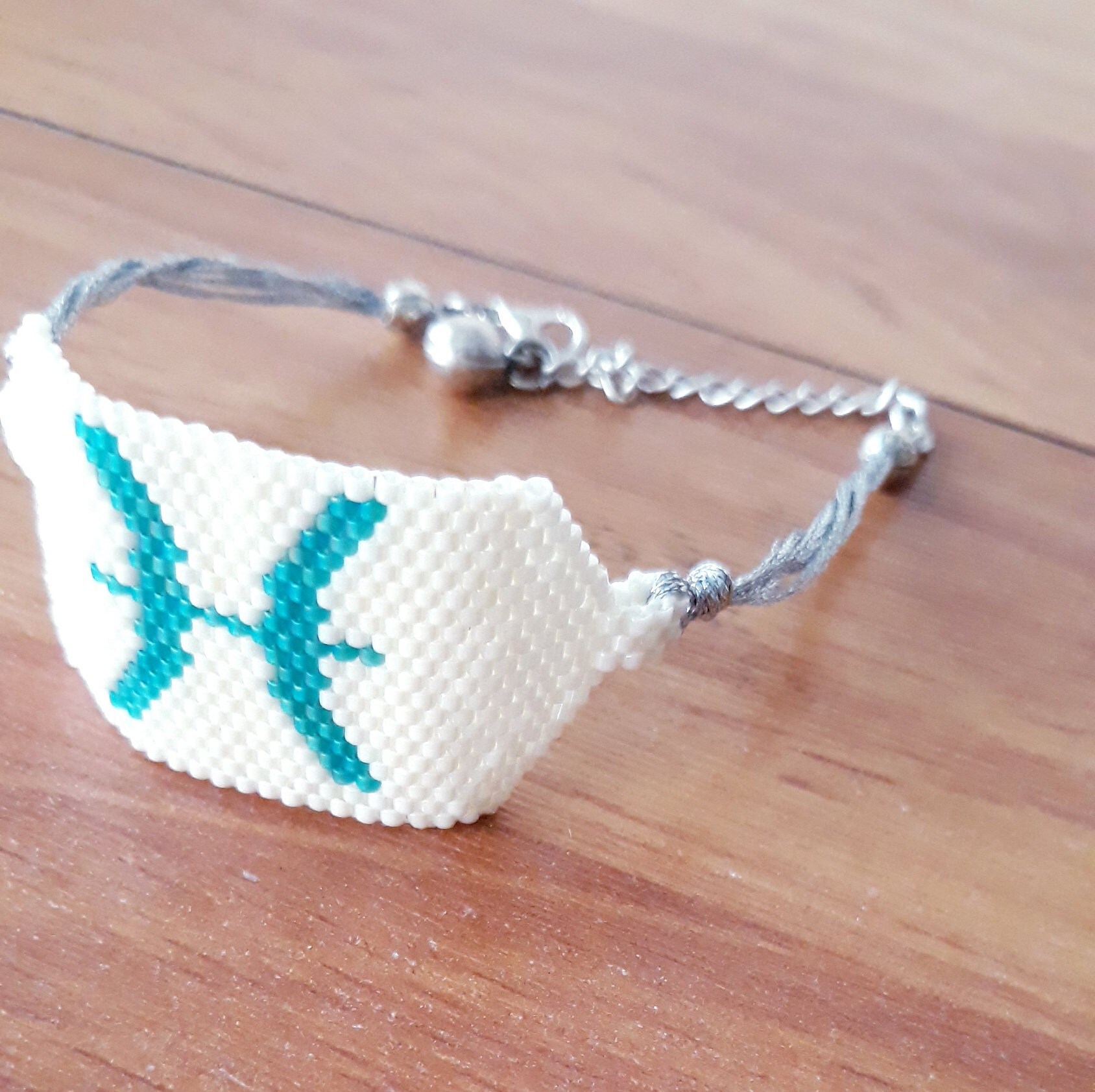 Pisces Bracelet, Personalized Gift, Zodiac Bracelet