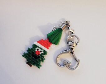 Cute christmas tree - Bag chain - Keychain chain - Birthday gift - Christmas accessory  | Accessory for girls