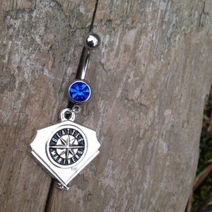 Mariners Ballpark Navel Ring