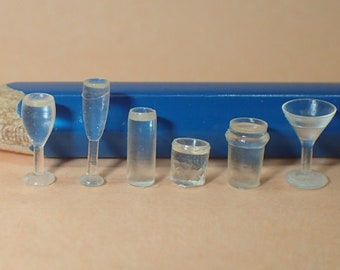 Vasos para beber, escala 1/24