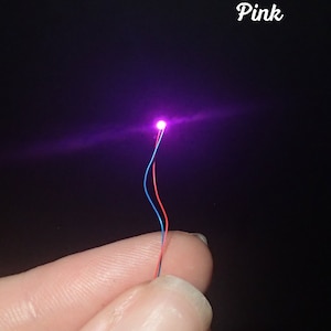 Micro LED rosa