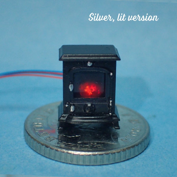 Tiny 1/48th scale stove