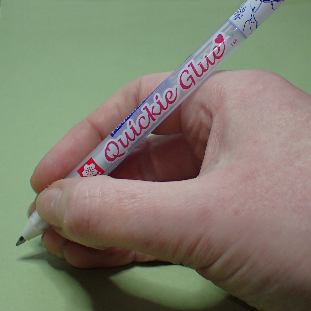 Sakura Quickie Klebestift - Klarer Kleber Für Basteln, Papier & Scrapbooking