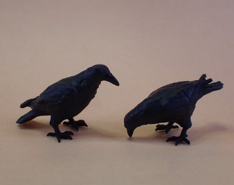 Pair of Ravens, 1/24th scale