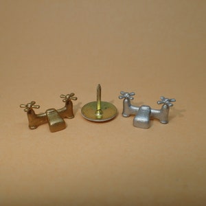 Sink mixer taps, 1/24th scale