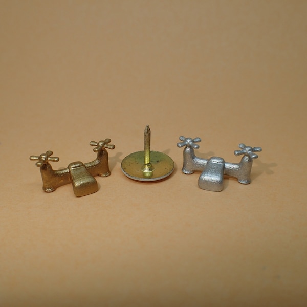 Sink mixer taps, 1/24th scale