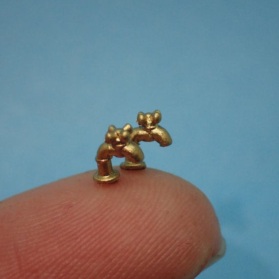 Kitchen sink taps/faucet, 1/48th scale