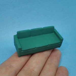 Contemporary 3 seat sofa, 1/48th scale