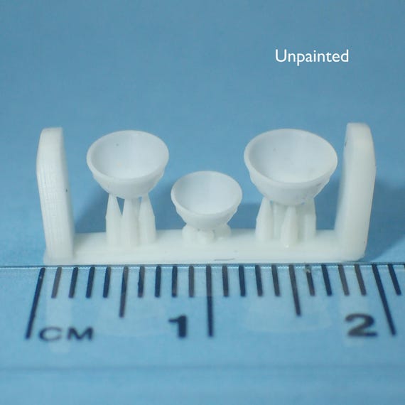 キッチン用ミキシングボウルセット、1/48スケール - Etsy 日本