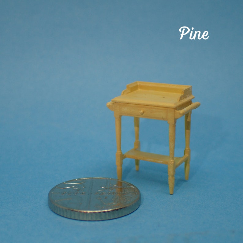 Washstand, 1/48th scale Pine