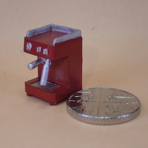 コーヒーマシン、1/24スケール