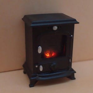 Tiny 1/24th scale stove
