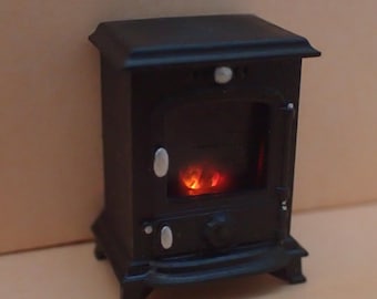 Tiny 1/24th scale stove