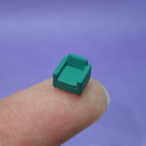 Contemporary armchair, 1/144th scale