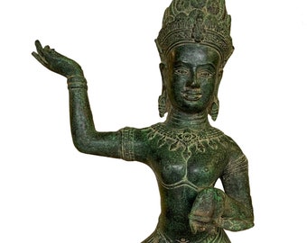 アプサラ像 - アンティーク クメール スタイル アンコール ワット