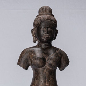 Lakshmi Statue - Antique Baphuon Style Lakshmi / Devi Consort of Vishnu Statue - 55cm/22&quot;