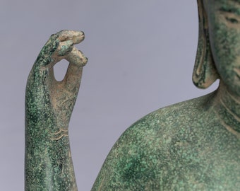 神像 - アンティーク クメール スタイル バンテアイ スレイ 般若波羅蜜