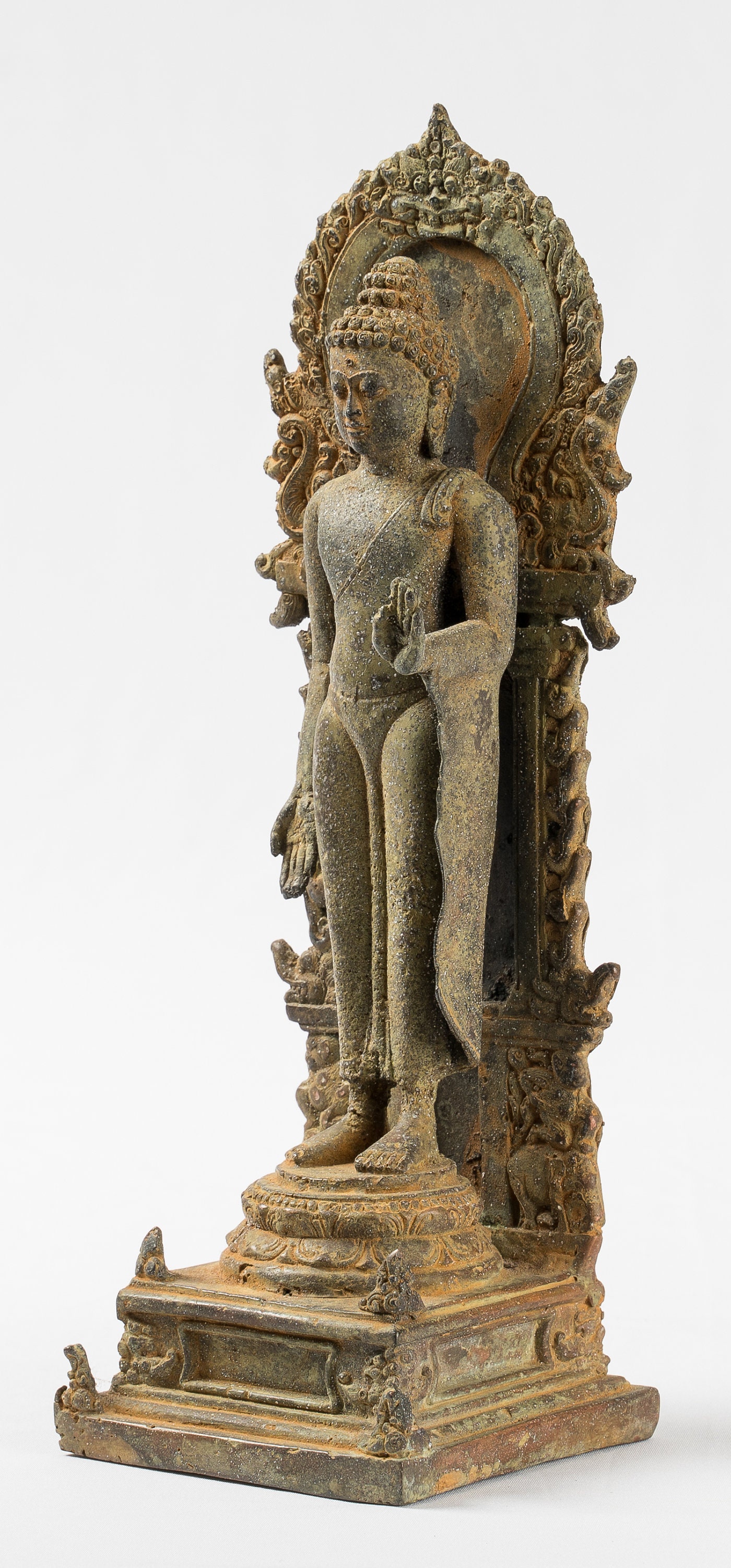 仏像 - アンティーク インドネシア スタイル ジャワ アモガシッディ