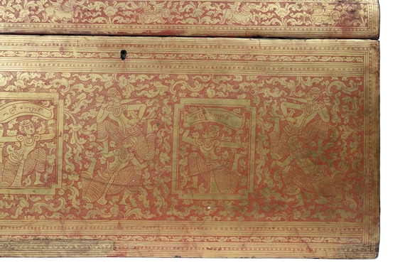 Burmese Manuscript Chest (Sadaik) - 19th Century Burmese Manuscript Chest (Sadaik) - 19th Century