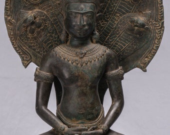 タイ仏教　　木造仏像　高さ66cm　アンティーク il_340x270.4291255790_iu8f.jpg