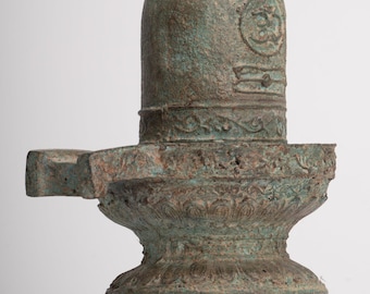 リンガ - アンティーク インド スタイル 南アジア ブロンズ シヴァ