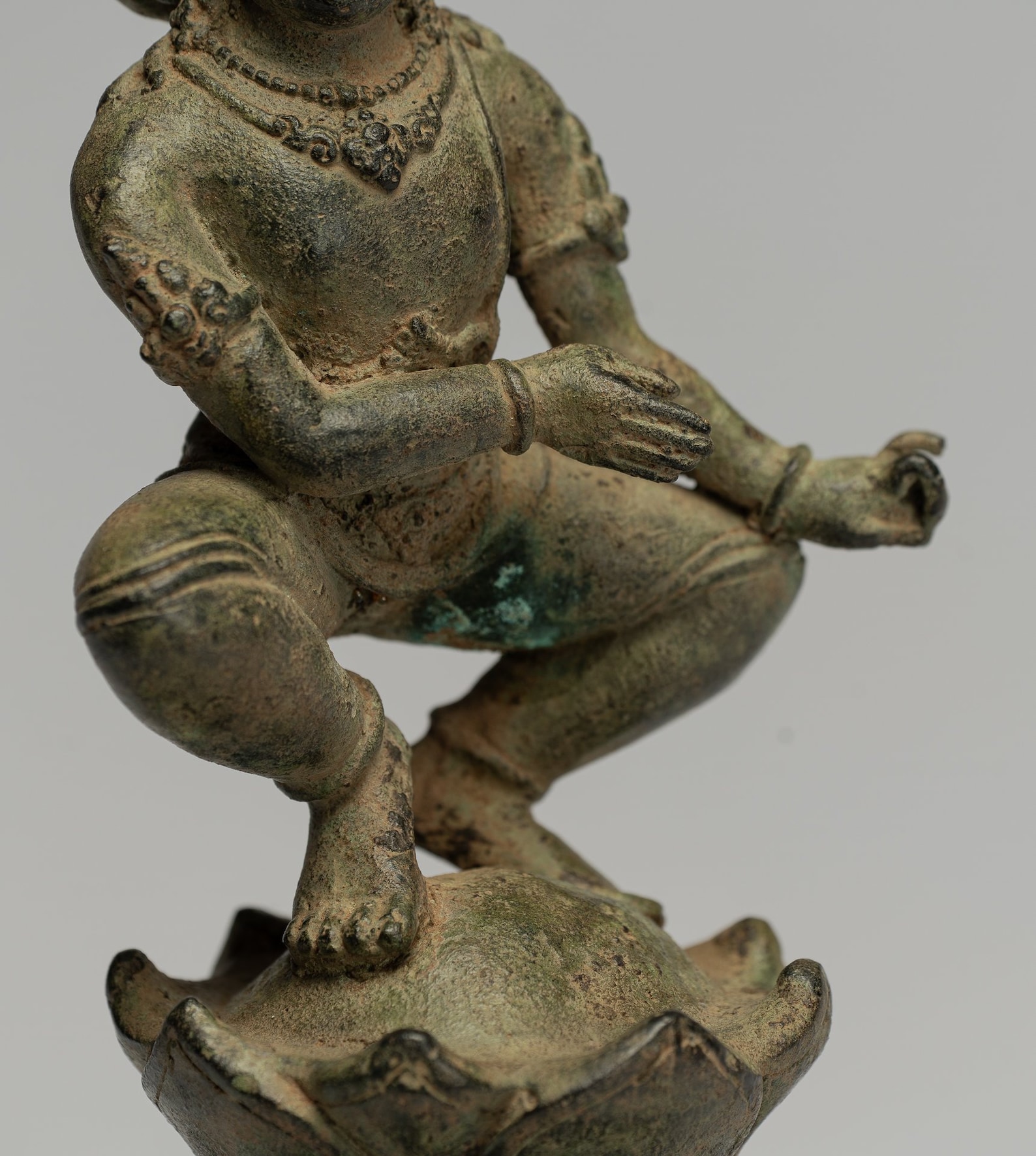 Tara Statue Antique Java Style Majapahit Seated Bronze Devi - Etsy