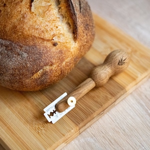 Baker's Bread Lame Dough Scoring Knife Tool Slasher Razor Blade Baguette  Sourdough With 10 Blades & Screwdriver Key 