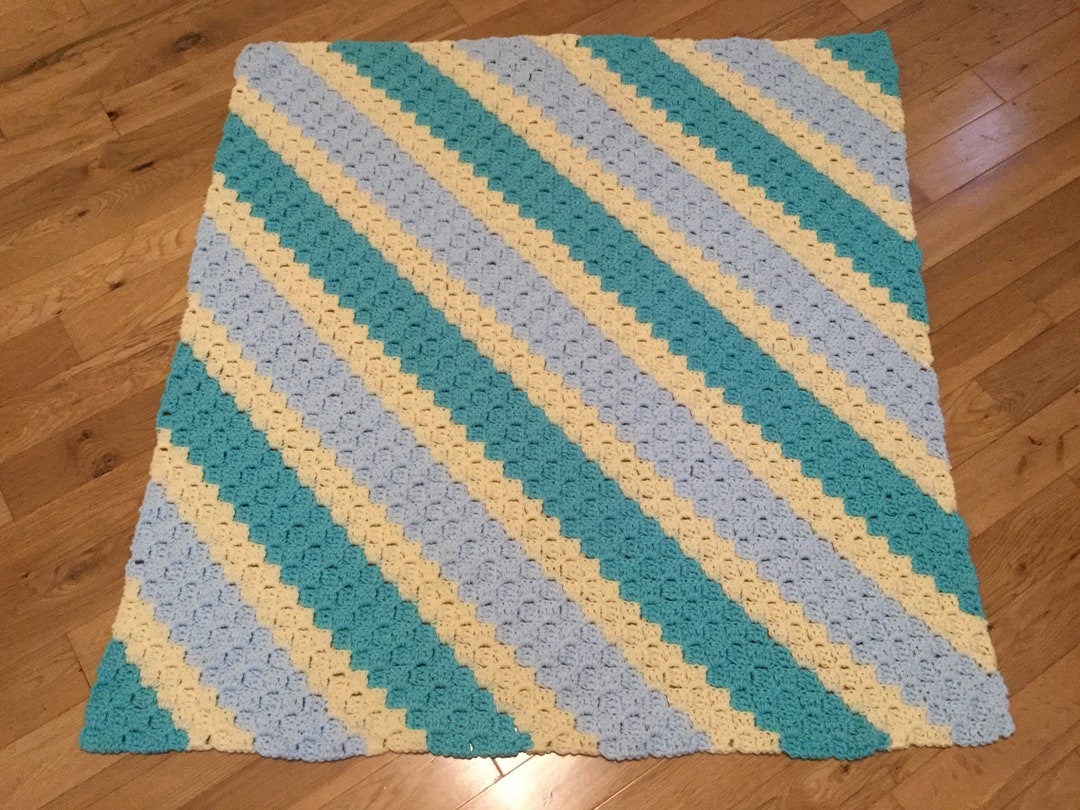 Lap Afghan Wheelchair Afghan Childs Blanket Recliner Etsy