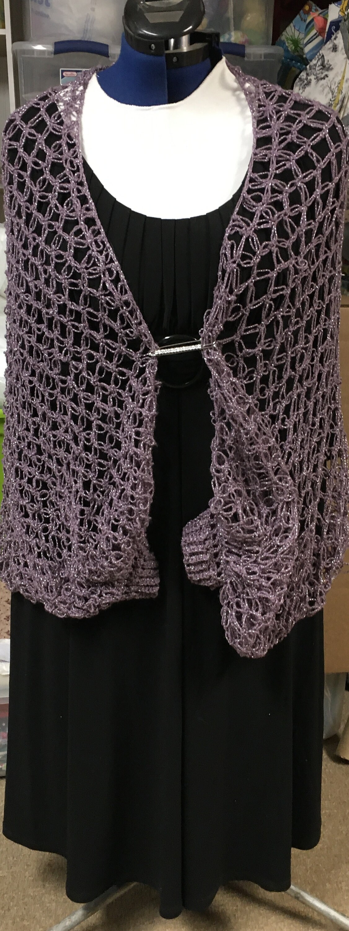 Love/knot Shawl Etsy