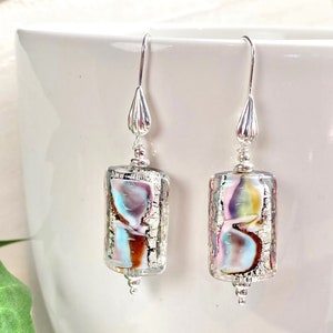 Venetian Glass Earrings - Venetian Jewelry - Artisan Jewelry - Italian Glass Jewelry -Parfumerie