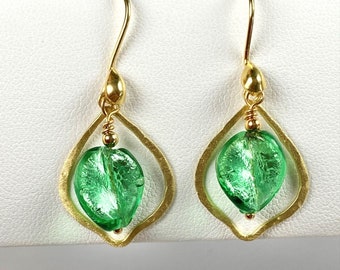 Murano Glass Earrings - Venetian Jewelry - Colorful Earrings - Italian Jewelry - Twists