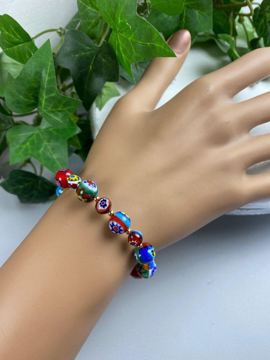 Murano Glass Bracelet Murano Glass Jewelry Classic Etsy