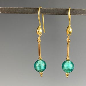 Venetian Glass Earrings - Venetian Glass Jewelry - Colorful Earrings - Murano Blooms