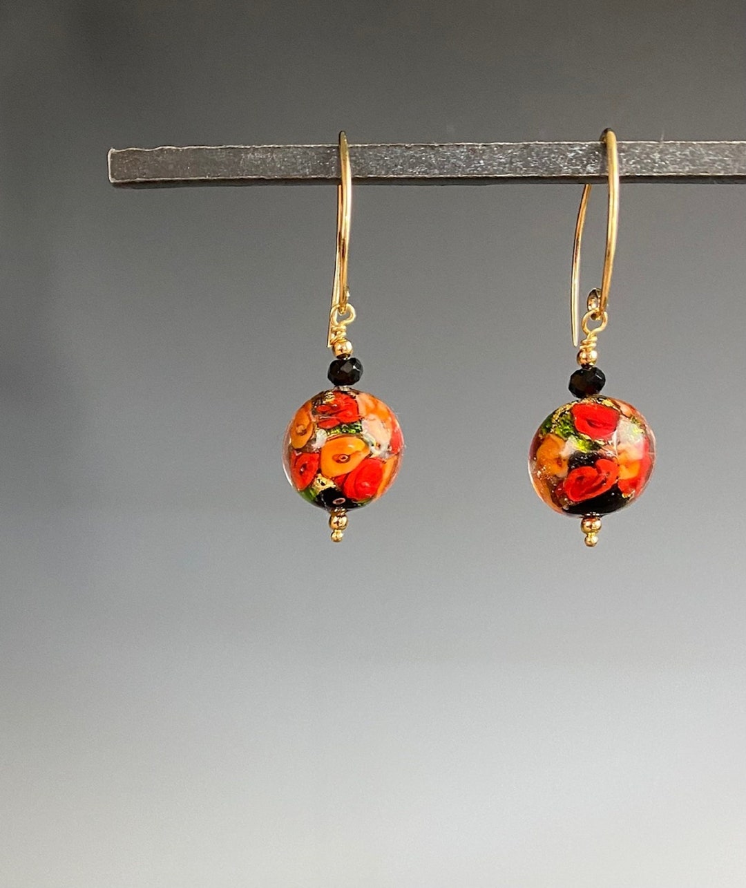Venetia Earrings in Ivory