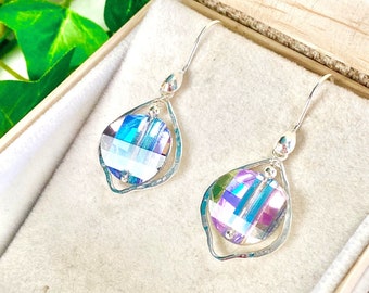 Crystal Earrings - Austrian Crystal Jewelry - Vitrail