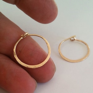 4 inch 14k gold hoop earrings online