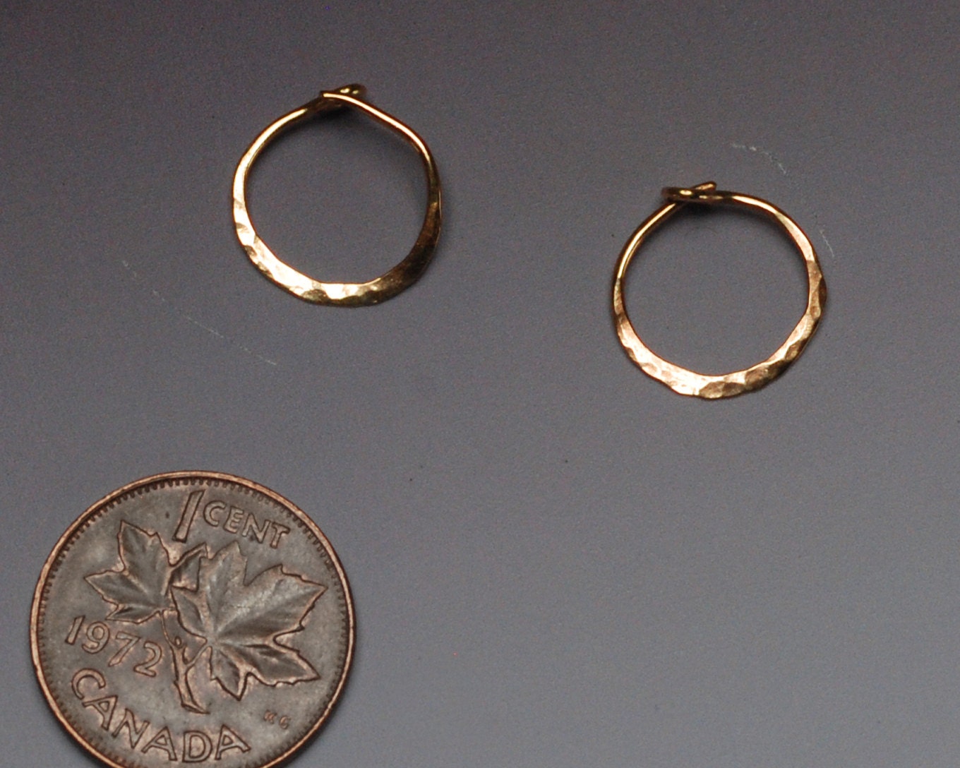 Solid Gold Hoops Tiny 14k Gold Hoop Earings 10 Mm Gold Hoop Etsy