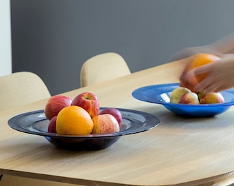 Fruit bowl, large home décor, Custom glassware, Restaurant Ware