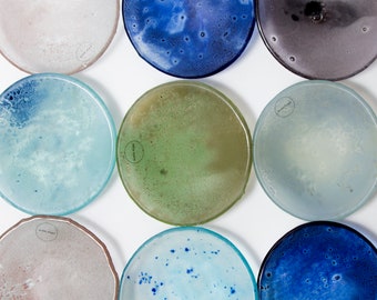 Ciotola decorativa in vetro, set di 4 ciotole, regalo per lei