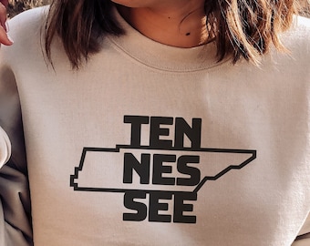 TENNESSEE Block Crewneck Sweatshirt