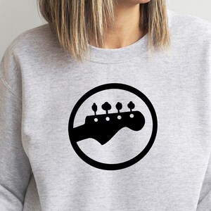 Bass Guitar Crewneck Sweatshirt