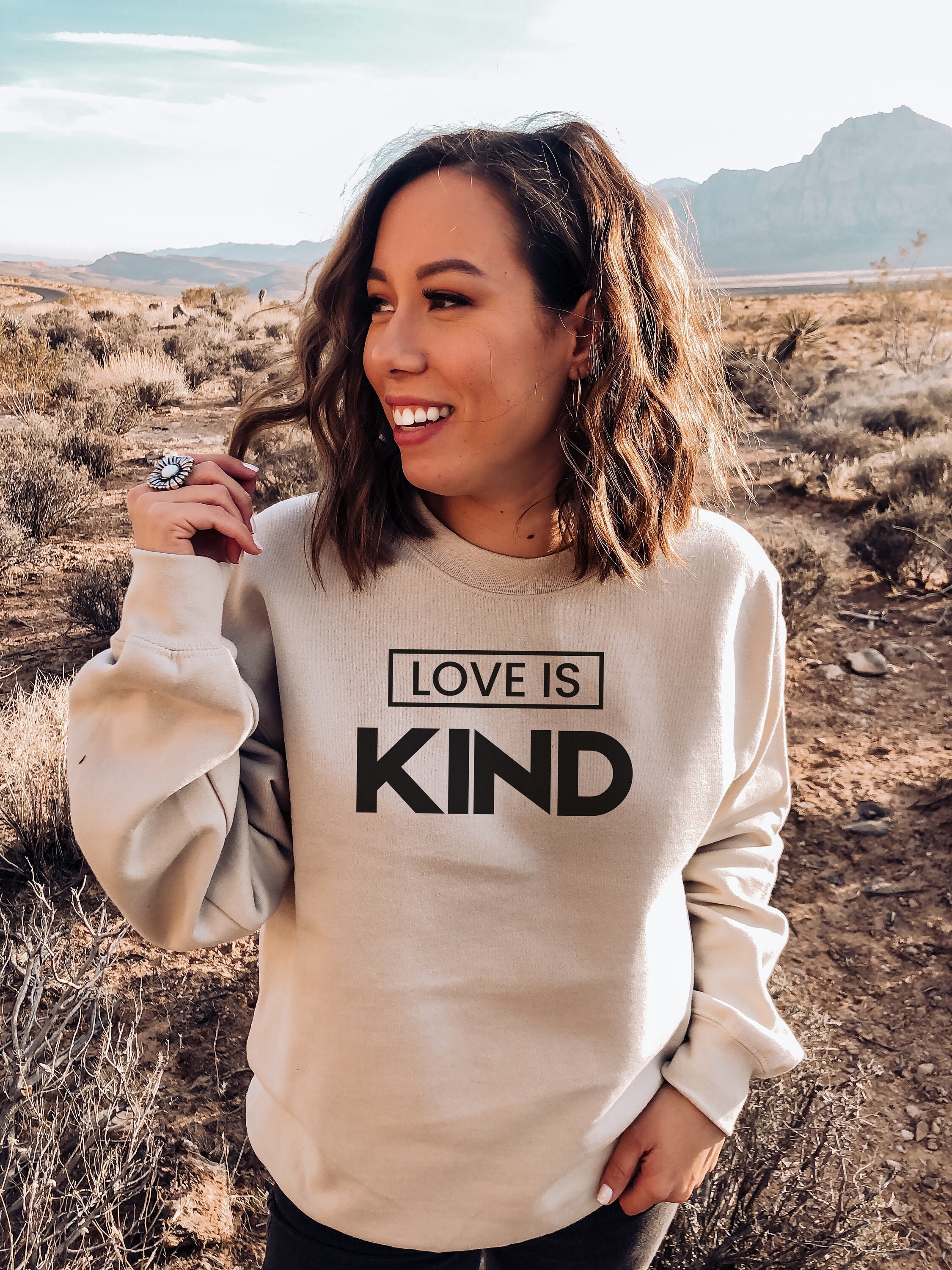 Love Is Kind Crewneck Sweatshirt