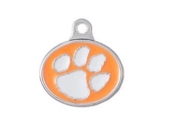 Clemson Tigers Paw Charm