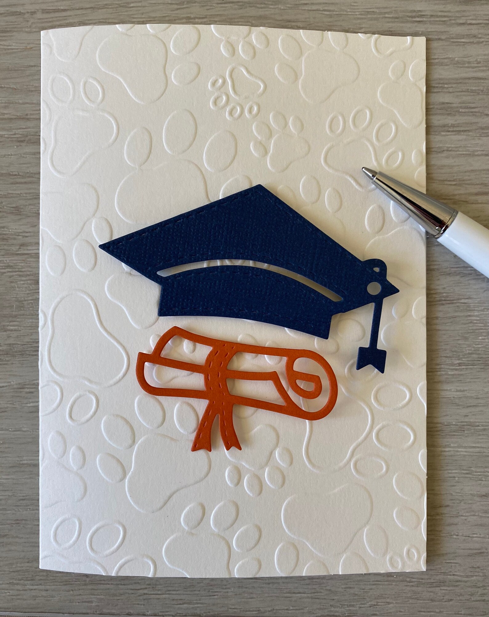 Auburn Tiger Graduation Cardauburn University Graduation Etsy
