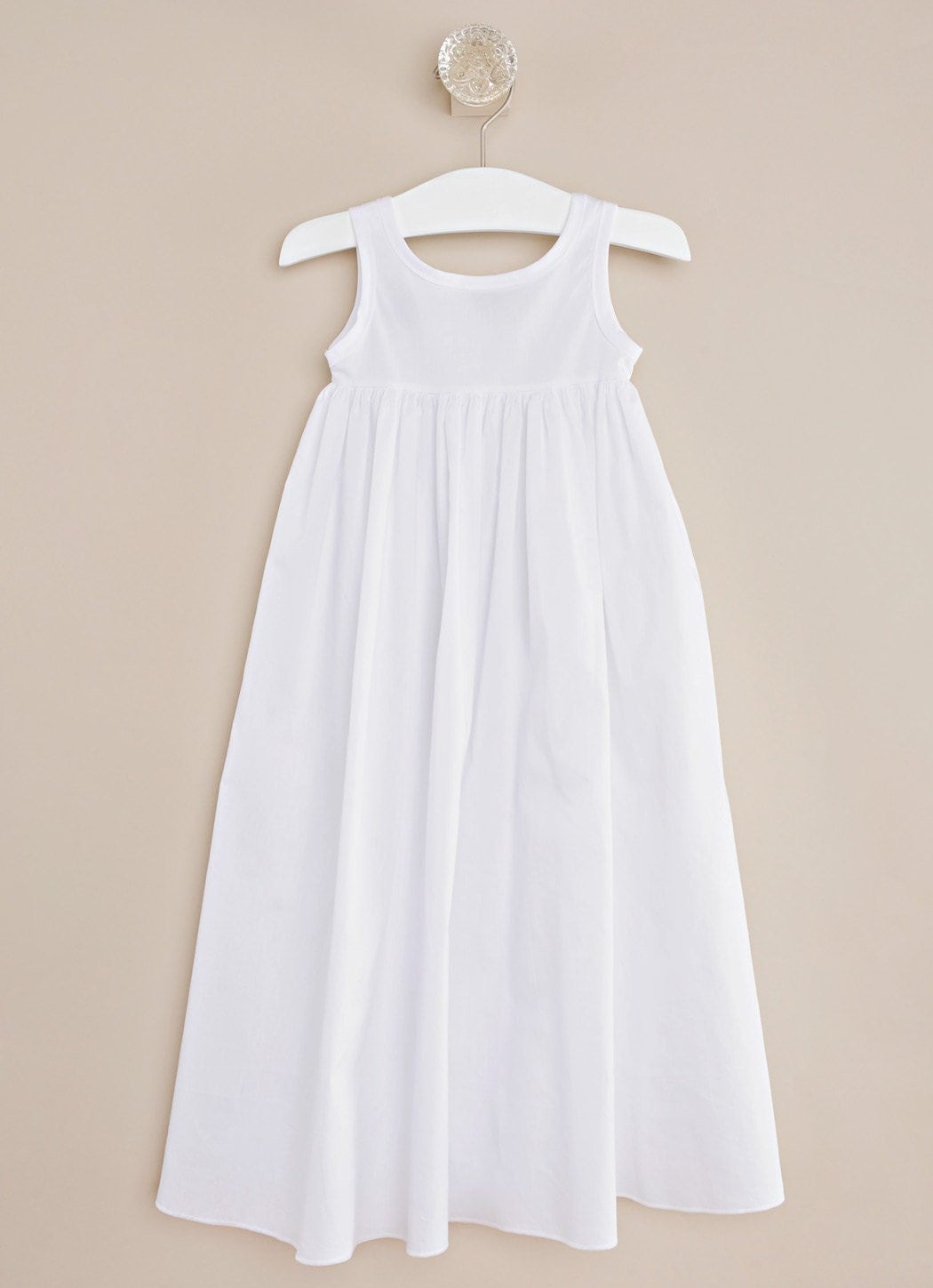 white christmas dresses Krysia Half-Slip White Cotton L